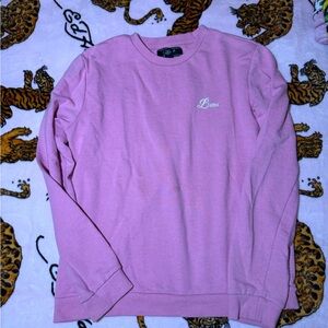 Pink Crewneck Sweater for Men